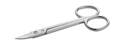 Ideal-tek ProCut Scissors – Carbon Steel – Nickel Plated – Curved – OAL 105mm (4.1″) – Made in Italy