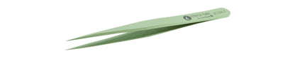 Ideal-tek PTFE Coated Tweezers – Style 3 – Anti-Acid / Anti-Magnetic Stainless Steel – 110mm (4.3″) – Swiss Made