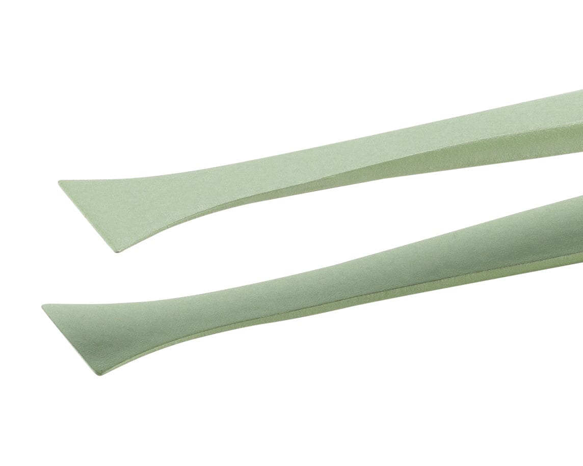 Ideal-tek PTFE Coated Tweezers – Style 35A – Anti-Acid / Anti-Magnetic Stainless Steel – 120mm (4.7″) – Swiss Made