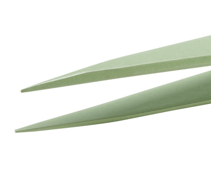 Ideal-tek PTFE Coated Tweezers – Style AA – Anti-Acid / Anti-Magnetic Stainless Steel – 130mm (5.1″) – Swiss Made