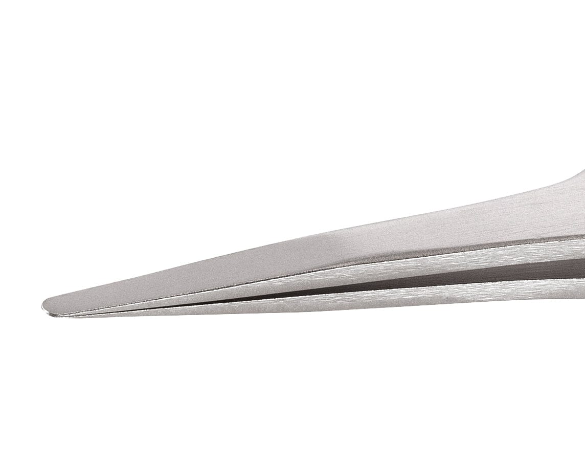 Ideal-tek Reverse Action Tweezers – Style 2A – Anti-Acid / Anti-Magnetic Stainless Steel – 120mm (4.7″) – Swiss Made
