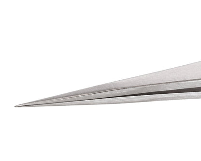 Ideal-tek Reverse Action tweezers – Style 3 – Anti-Acid / Anti-Magnetic Stainless Steel – 120mm (4.7″) – Swiss Made