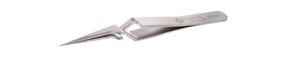 Ideal-tek Reverse Action Tweezers – Style 5AX – Anti-Acid / Anti-Magnetic Stainless Steel – 115mm (4.5″) – Swiss Made