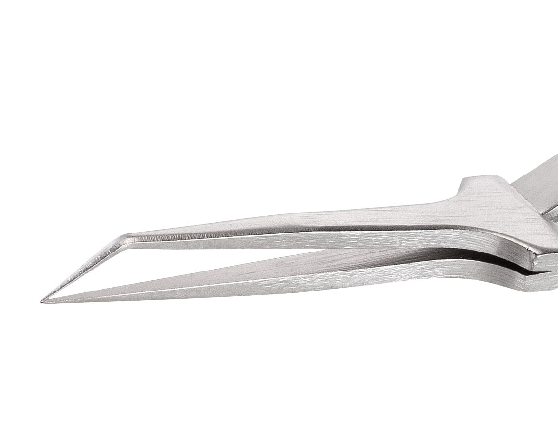 Ideal-tek Reverse Action Tweezers – Style 5TTH – Anti-Acid / Anti-Magnetic Stainless Steel – 105mm (4.1″) – Swiss Made