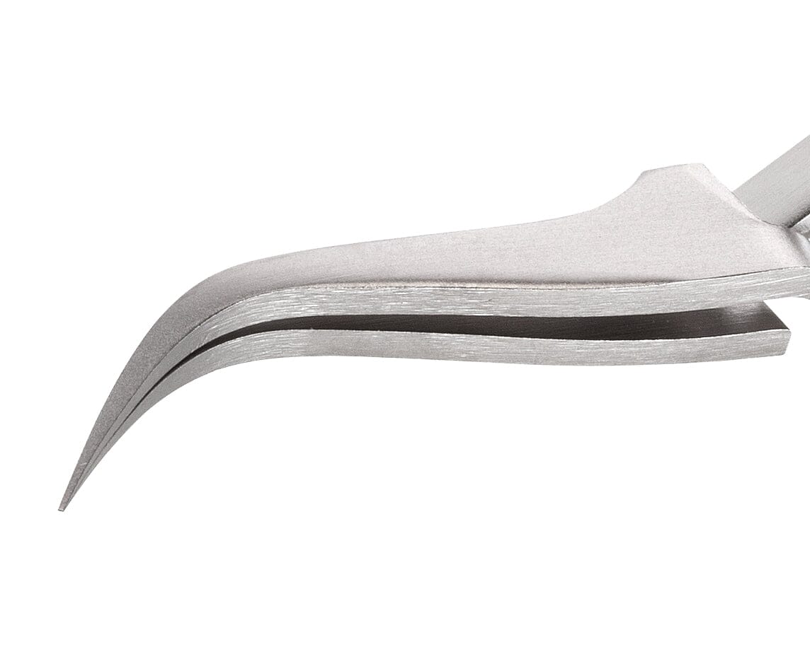 Ideal-tek Reverse Action Tweezers – Style 7X – Anti-Acid / Anti-Magnetic Stainless Steel – 115mm (4.5″) – Swiss Made