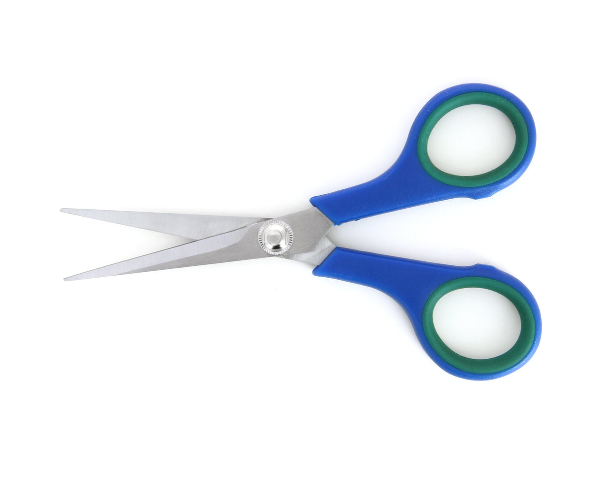 Ideal-tek SmartCut Scissors – Stainless Steel – PTR handle – OAL 140mm (5.5″) – Made in China