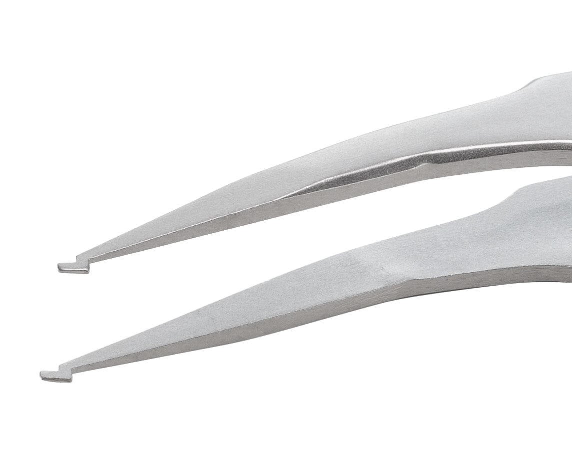 Ideal-tek SMD Tweezers – Style SM104 – Anti-Acid / Anti-Magnetic Stainless Steel – 120mm (4.7″) – Swiss Made