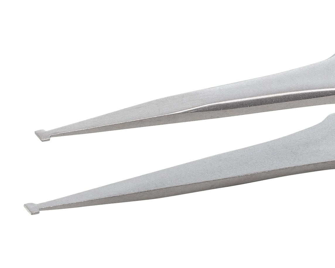 Ideal-tek SMD Tweezers – Style SM105 – Anti-Acid / Anti-Magnetic Stainless Steel – 120mm (4.7″) – Swiss Made