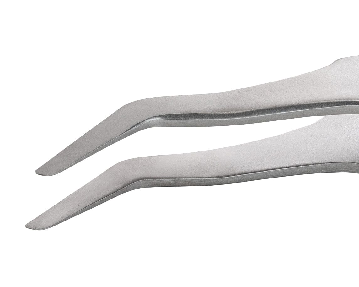 Ideal-tek SMD Tweezers – Style SM107 – Anti-Acid / Anti-Magnetic Stainless Steel – 120mm (4.7″) – Swiss Made
