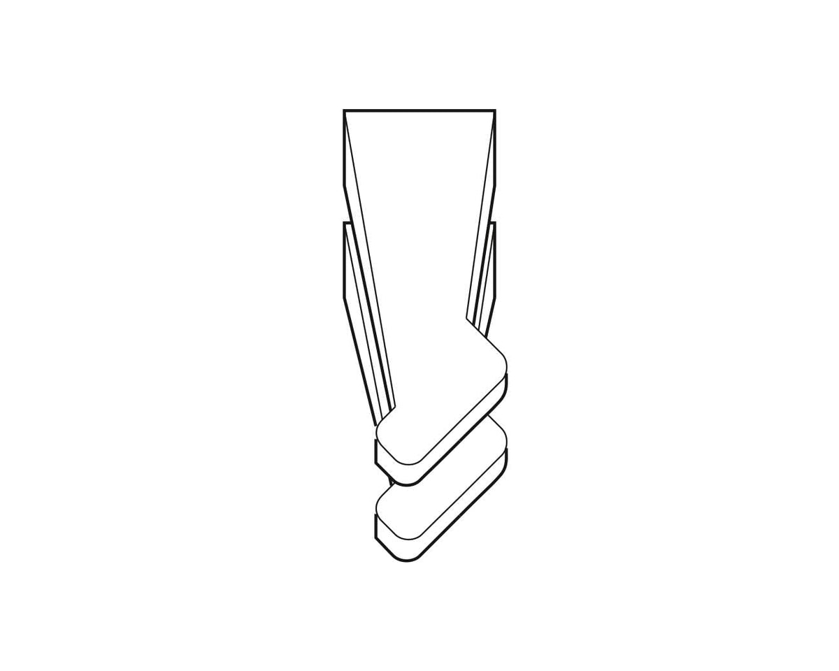 Ideal-tek SMD Tweezers – Style SM108 – Anti-Acid / Anti-Magnetic Stainless Steel – 120mm (4.7″) – Swiss Made