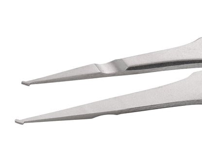 Ideal-tek SMD Tweezers – Style SM108 – Anti-Acid / Anti-Magnetic Stainless Steel – 120mm (4.7″) – Swiss Made