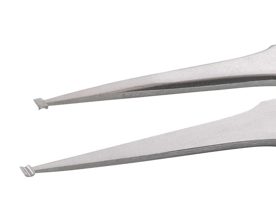 Ideal-tek SMD tweezers – Style SM110 – Anti-Acid / Anti-Magnetic Stainless Steel – 120mm (4.7″) – Swiss Made
