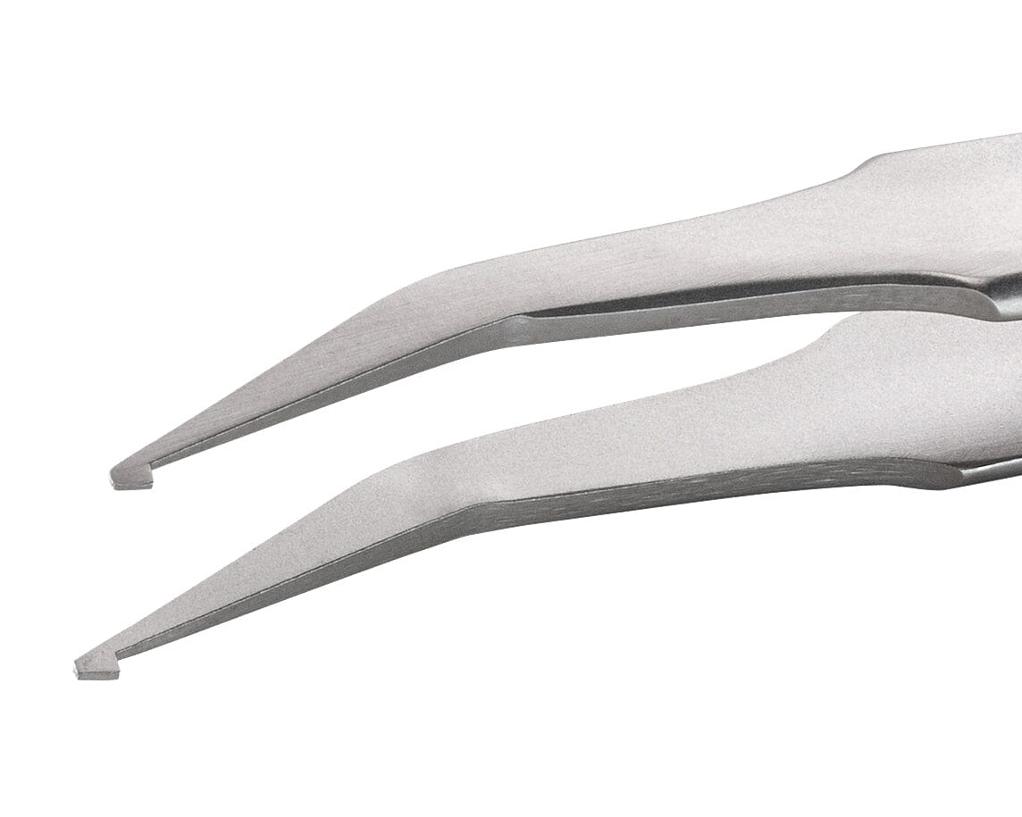 Ideal-tek SMD Tweezers – Style SM117 – Anti-Acid / Anti-Magnetic Stainless Steel – 120mm (4.7″) – Swiss Made