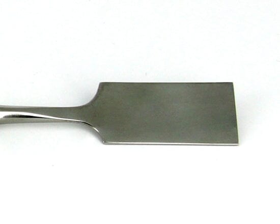 Ideal-tek Stainless steel spatula – Model 2 – OAL 175mm (6.9″) – Made in Pakistan