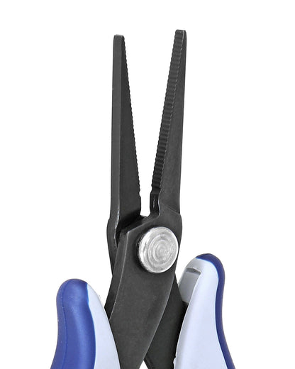Ideal-tek Tek-Me Pliers – Long Flat Nose – Smooth – 160mm (6.3″) – ESD – Made in Italy