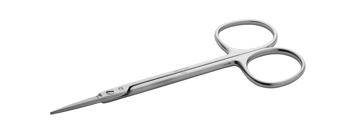 Ideal-tek UltraCut Scissors – Stainless Steel – Straight – Serrated – OAL 112mm (4.4″) – Made in Italy