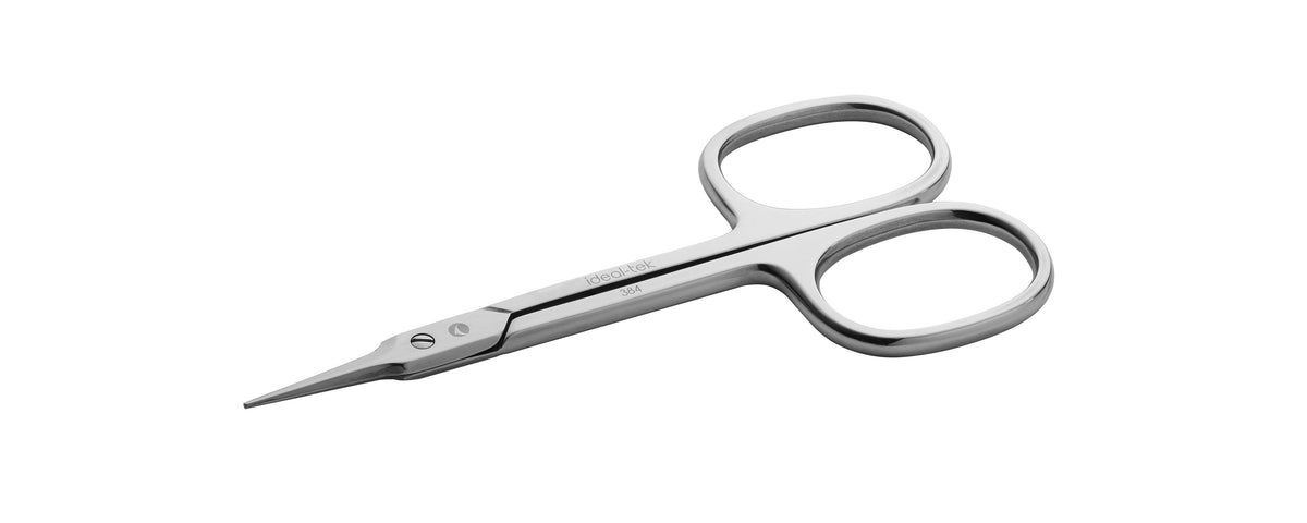 Ideal-tek UltraCut Scissors – Stainless Steel – Straight – Serrated – OAL 90mm (3.5″) – Made in Italy