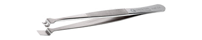 Ideal-tek Wafer Tweezers – Style 2WF – Anti-Acid / Anti-Magnetic Stainless Steel – 120mm (4.7″) – Swiss Made