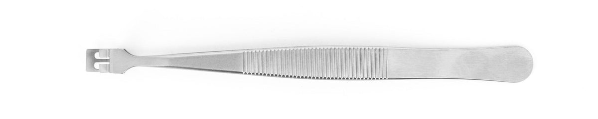 Ideal-tek Wafer Tweezers – Style 2WFG – Anti-Acid / Anti-Magnetic Stainless Steel – 120mm (4.7″) – Swiss Made