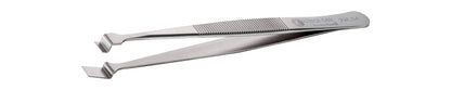 Ideal-tek Wafer Tweezers – Style 2WL – Anti-Acid / Anti-Magnetic Stainless Steel – 120mm (4.7″) – Swiss Made