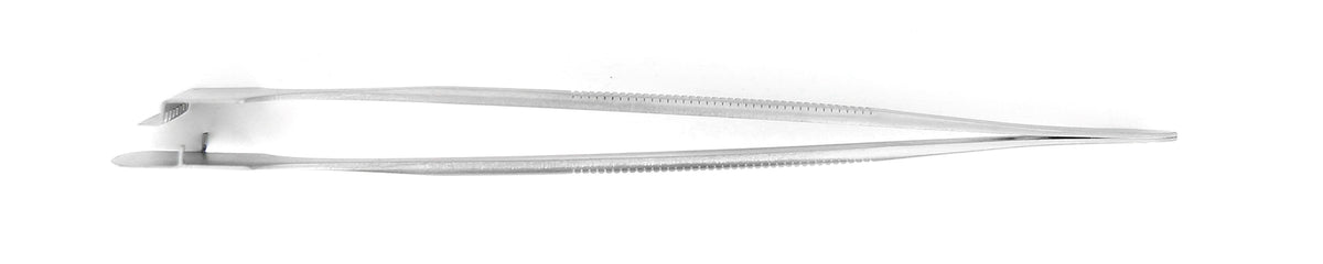 Ideal-tek Wafer Tweezers – Style 48WF – Anti-Acid / Anti-Magnetic Stainless Steel – 135mm (5.3″) – Swiss Made