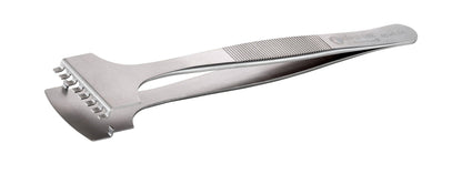 Ideal-tek Wafer Tweezers – Style 48WF – Anti-Acid / Anti-Magnetic Stainless Steel – 135mm (5.3″) – Swiss Made