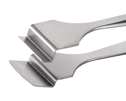 Ideal-tek Wafer Tweezers – Style 4WL – Anti-Acid / Anti-Magnetic Stainless Steel – 125mm (4.9″) – Swiss Made