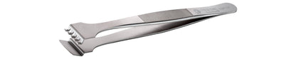 Ideal-tek Wafer Tweezers – Style 5WF – Anti-Acid / Anti-Magnetic Stainless Steel – 130mm (5.1″) – Swiss Made