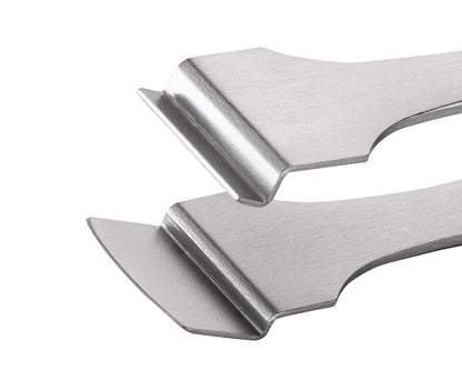 Ideal-tek Wafer Tweezers – Style 5WL – Anti-Acid / Anti-Magnetic Stainless Steel – 130mm (5.1″) – Swiss Made