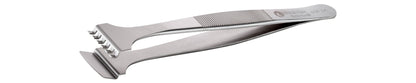 Ideal-tek Wafer Tweezers – Style 6WF – Anti-Acid / Anti-Magnetic Stainless Steel – 130mm (5.1″) – Swiss Made