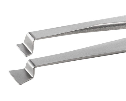Ideal-tek Wafer Tweezers – Style 85C – Anti-Acid / Anti-Magnetic Stainless Steel – 120mm (4.7″) – Swiss Made