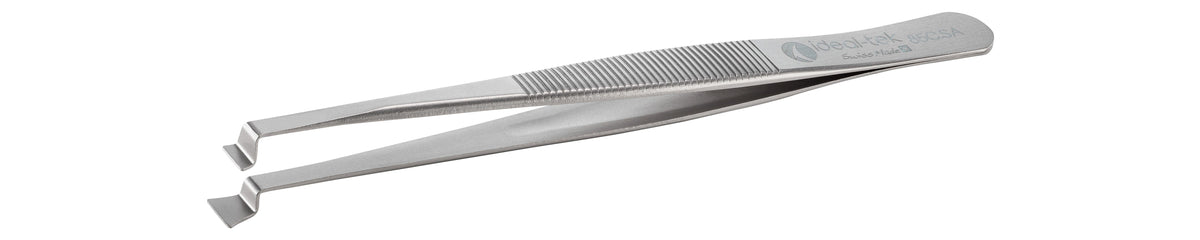 Ideal-tek Wafer Tweezers – Style 85C – Anti-Acid / Anti-Magnetic Stainless Steel – 120mm (4.7″) – Swiss Made