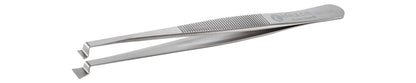 Ideal-tek Wafer Tweezers – Style 85C – Anti-Acid / Anti-Magnetic Stainless Steel – 120mm (4.7″) – Swiss Made