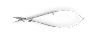 Ideal-tek Wescott Micro Scissors – Stainless Steel – Straight – OAL 110mm (4.3″) – Made in Germany