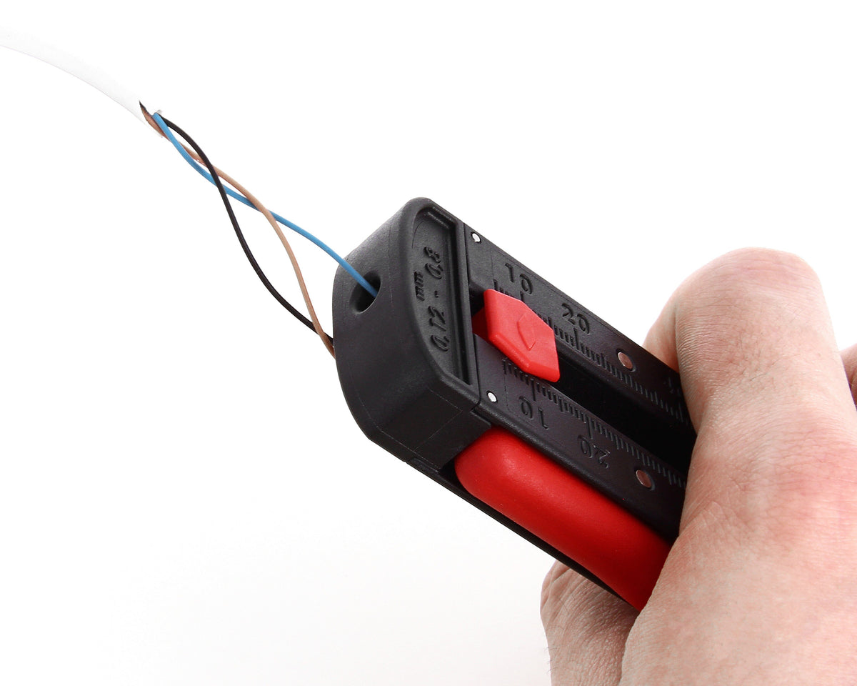Ideal-tek Wire Stripper 36-20 AWG (0.12-0.8 mm) – OAL 112mm (4.4″) – Made in Germany