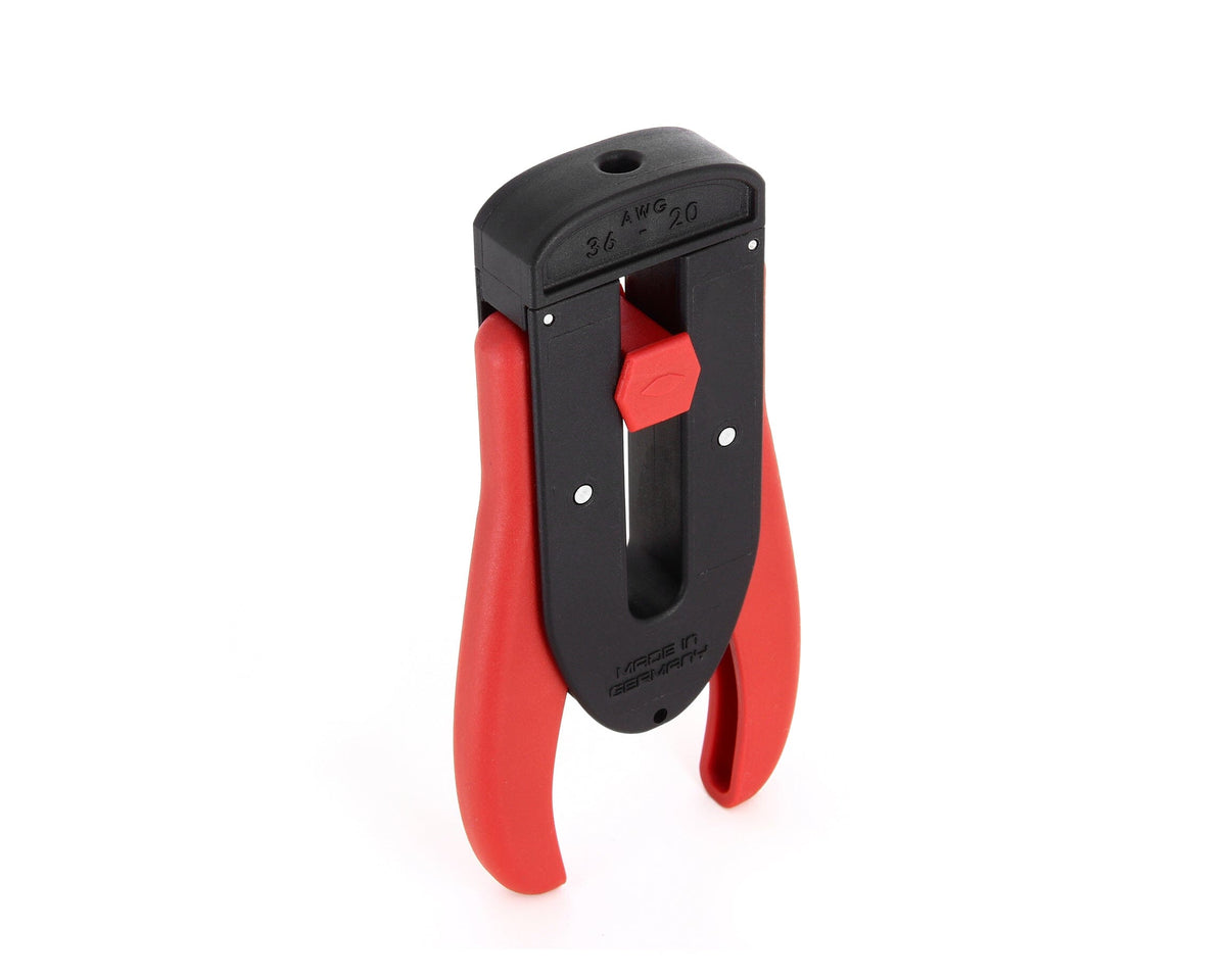 Ideal-tek Wire Stripper 36-20 AWG (0.12-0.8 mm) – OAL 112mm (4.4″) – Made in Germany