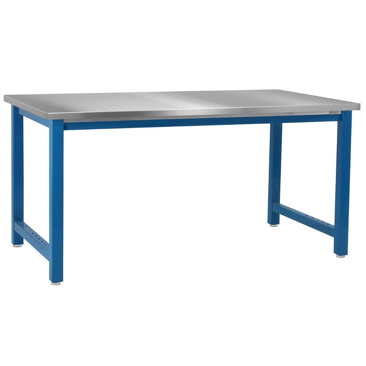 Kennedy Series Workbench with Stainless Steel Top - Square Cut Front Edge