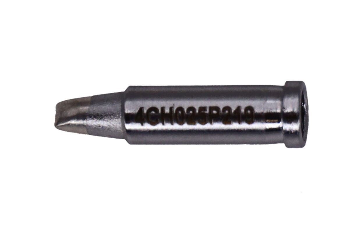 Metcal GT4-CH0025P Chisel Tip (GT4), Power, 2.5 mm x 6.0 mm