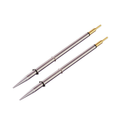 Metcal MicroFine Tweezer Solder Tip Cartridge, Chisel, 0.6 mm x 9.0 mm