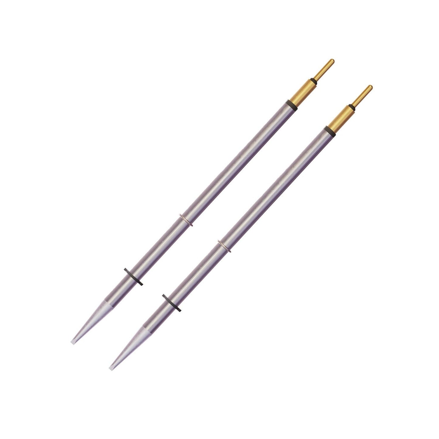 Metcal MicroFine Tweezer Solder Tip Cartridge, Chisel, 0.8 mm x 9.0 mm