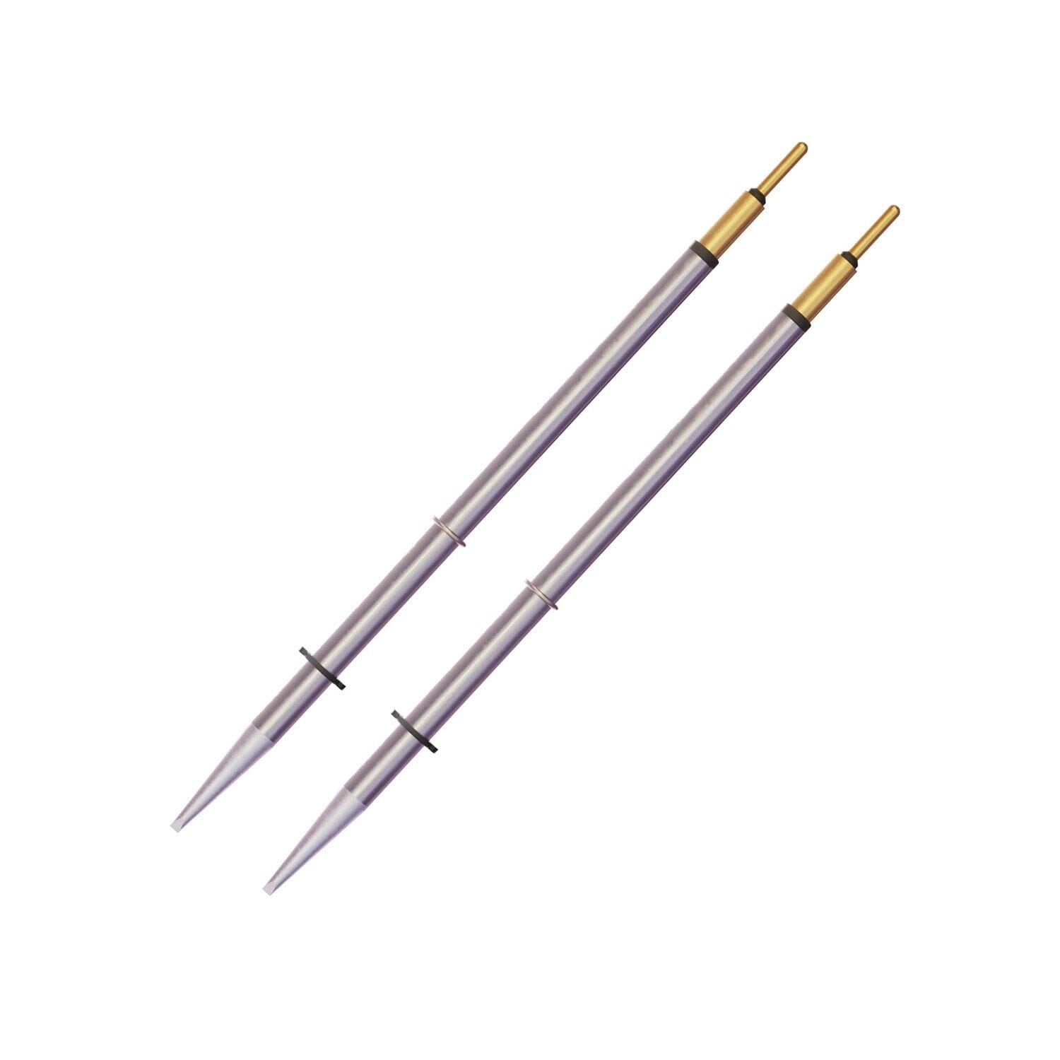Metcal MicroFine Tweezer Solder Tip Cartridge, Chisel, 0.8 mm x 9.0 mm