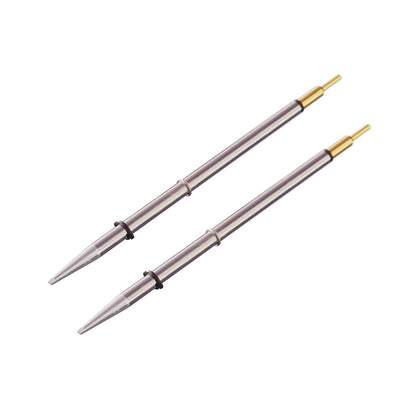Metcal MicroFine Tweezer Solder Tip Cartridge, Chisel, 0.8 mm x 9.0 mm
