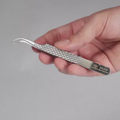 Video - EZ Grip Micro-Serrated Tweezers Stainless Steel, 7 Pattern
