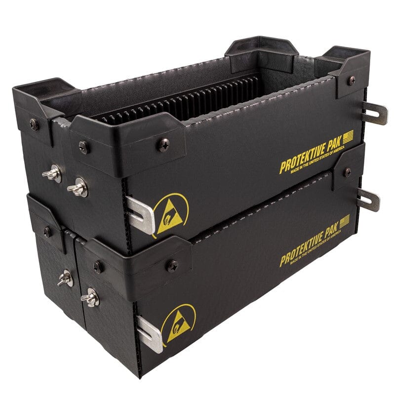 Protektive Pak 39415 - Endura-Tek Adjustable Stacking Tray, 14 X 11 X 4-1/2 In.
