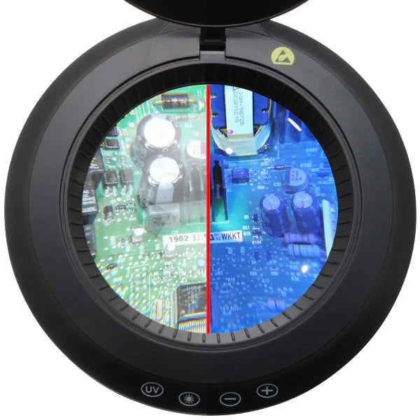 ProVue MAX UV 5 Diopter (2.25x) ESD Safe Magnifying Lamp