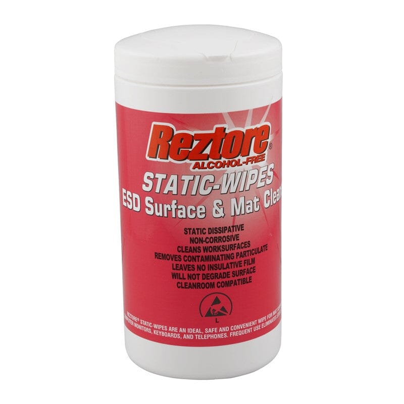Reztore® 16019 Surface and Mat Cleaner Canister, 100 Wipes