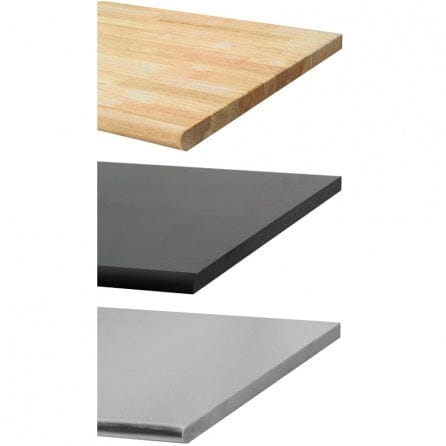 Round Front Edge for Kennedy Series Butcherblock, Resin, & Stainless Steel