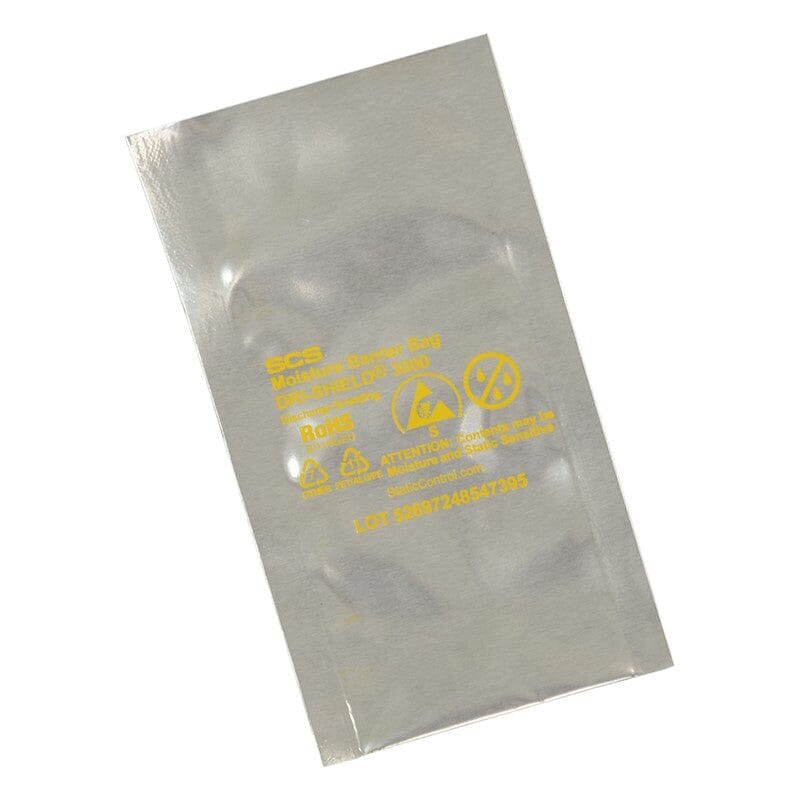 SCS Dri-Shield 3000 Moisture Barrier Bag, 10" x 20", 100 Pack