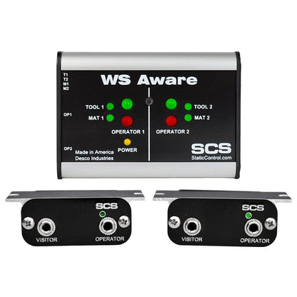 SCS WS Aware Dual-Wire Monitor with Standard Remotes and Ethernet Output