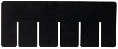 Short Divider DS91025CO for Conductive Dividable Grid Container, Pack of 6